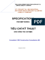 03 - BW Nhon Trach Plot A - Technical Specification For MEP-r1