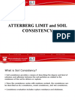 L3 - Atterbergs Limit, Soil Consistency