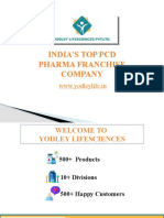India'S Top PCD Pharma Franchise Company: WWW - Yodleylife.in