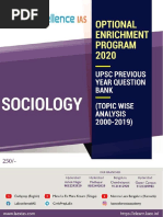 La Ex Sociology Optional Question Bank