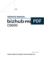 Bizhub Press c 8000 Service Manual