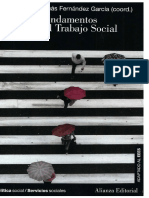 Fundamentos de Trabajo Social.tomás Fernández Garcia. Libro