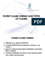 Wipo Claim Structure