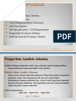 Bab1-msdm-Analisis & Evaluasi Jabatan