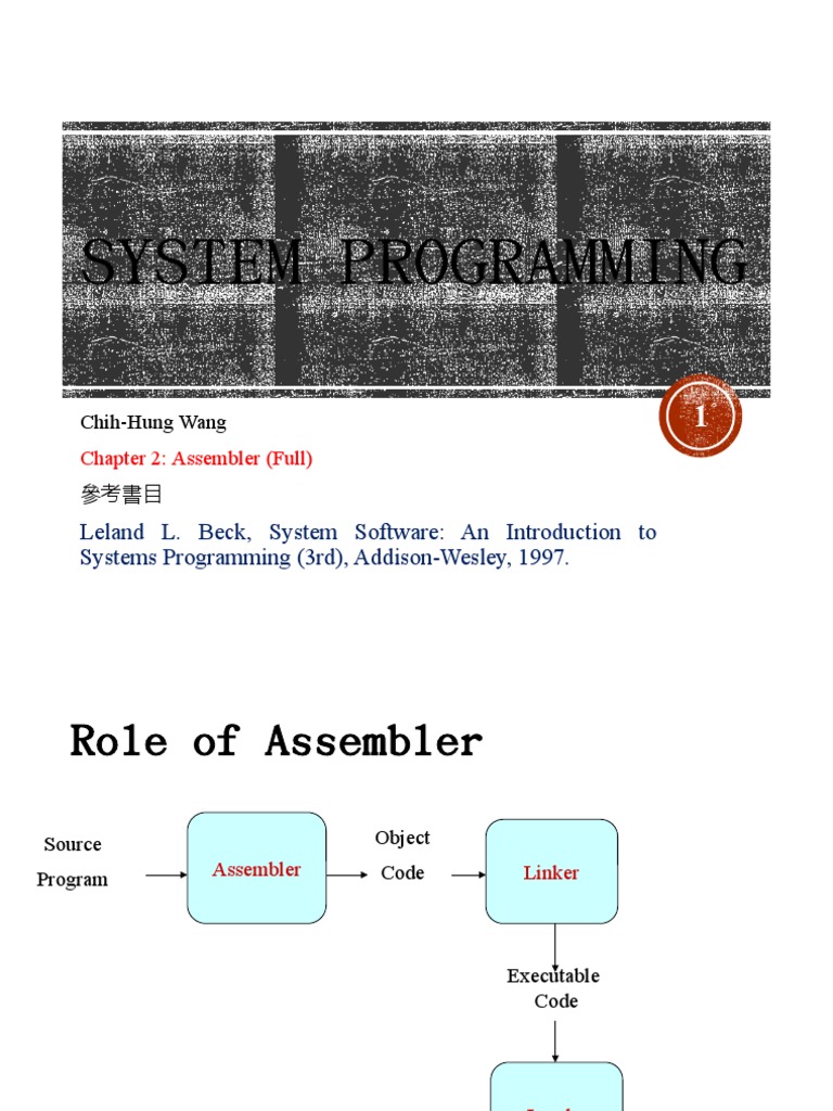 Understanding Assemblers in System Programming | PDF | Assembly ...