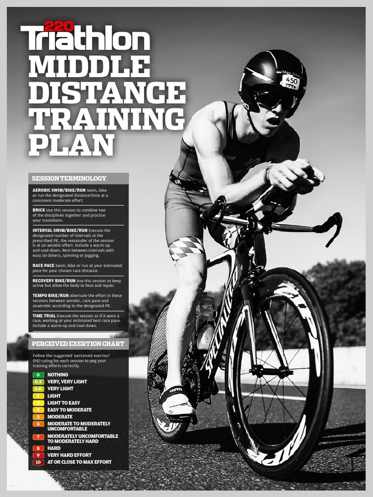 Middle Distance Training Plan Guide | PDF | Aerobic Exercise ...