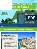 Organização das áreas urbanas e critérios de definição de cidade