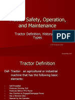 Tractor Safety, Operation, and Maintenance