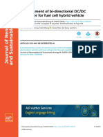 Development of Bi-Directional DC/DC Converter For Fuel Cell Hybrid Vehicle