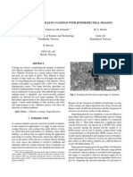 Detecting Pinholes With Hyperspectral Imaging