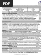 IIM Resume Template Guide | PDF