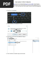 SOPHOS Certificate