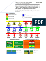 REG-02-E08-00 Cartilla de Código de Colores V&C