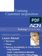 ACN Training Customer Acquisition: June 1, 2006