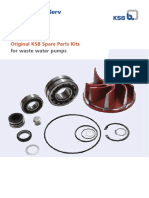 Dow Spare Part Kits Sewage Data