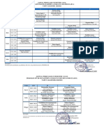 Jadwal Mata Kuliah Prodi Manajemen 2021-2022 Gasal 21 Sept 2021