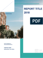 Report Title 2018 Report Title 2018: September 6