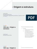 Origem e Estrutura - Gaspar 2018