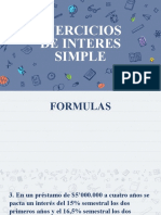 Ejercicios Interes Simple