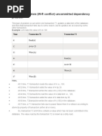 Dirty Read Problem