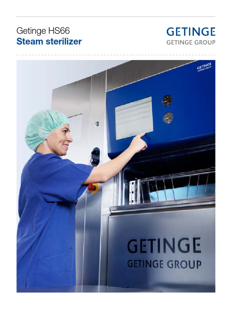 Steam Sterilizer Getinge HS66 PDF Life Cycle Assessment Water