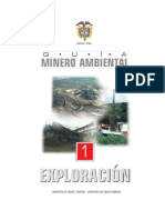 Guia Mineroambiental de Exploracion