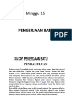 Pengerjaan Batu