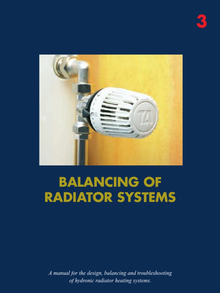 Hidraulic Balancing of Radiator Systems | PDF | Computers | Technology ...
