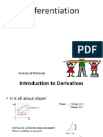 Differentiation: Analytical Methods