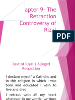 Chapter 9 Retraction of Rizal