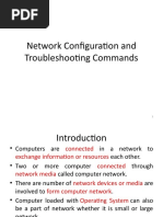 Network Configuration and Troubleshooting Commands