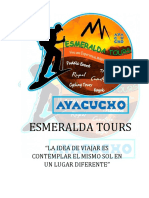 actividades de esmeralda tours 2021