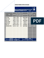 Employee Contract Renewal Schedule