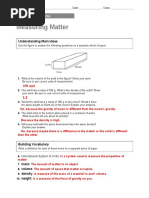 1.3 Measuring Work Sheet