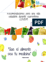 Nutricion en Cuarentena COVID19