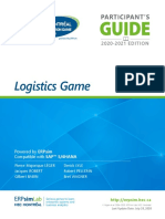 Logistics Game: 2020-2021 EDITION