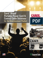 Carol Brand Portable Power Cord & Control Cable Solutions