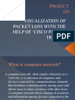 Visualization of Packet Loss With The Help of Cisco Packet Tracer'