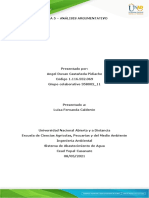 Tarea 5 Analisis Argumentativo