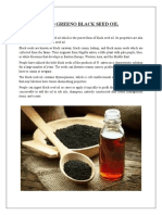 Mad Greeno Black Seed Oil: Description