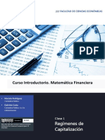 Curso Matemática Financiera Capitalización