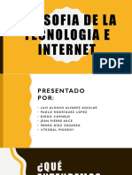 FILOSOFIA DE LA TECNOLOGIA E INTERNET (1)