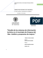 GAYETE - Estudio de Los Sistemas de Información Turística en El Municipio de Oropesa Del Mar - An...