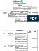 P Ractice Teaching Training Plan Form For Bsed (Online Learning)