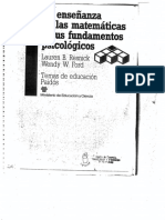 276835203 La Ensenanza de Las Matematicas y Sus Fundamentos Psicologicos