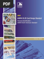 AAMVA 2020 DLID Card Design Standard - Final