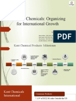 Kent Chemicals Organizing for International Growth