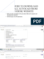 Procedure To Download & Install Autocad From Autodesk Website