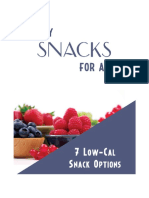 Healthy Snacks for a Week