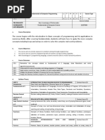 Fundamentals of Computer Programming 21CSH-101